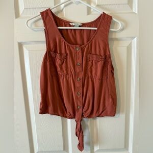 American Eagle Terracotta Blouse